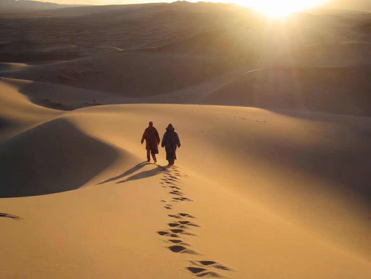 Climbing The Singing Dunes Khongoryn Els