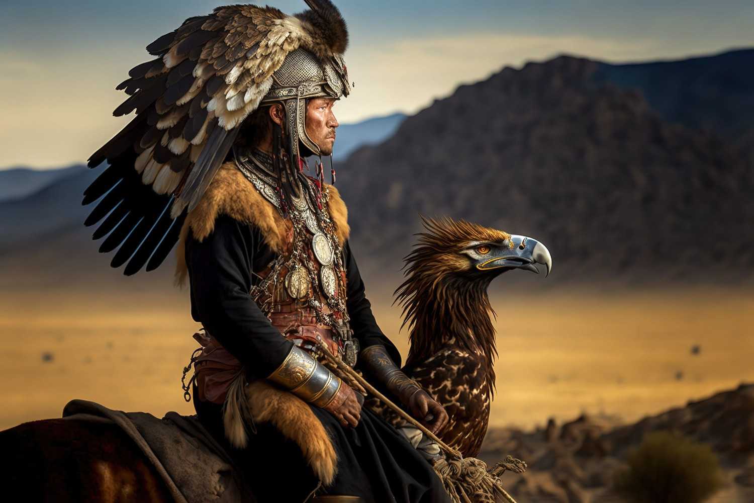 Golden Eagle Festival In Mongolia