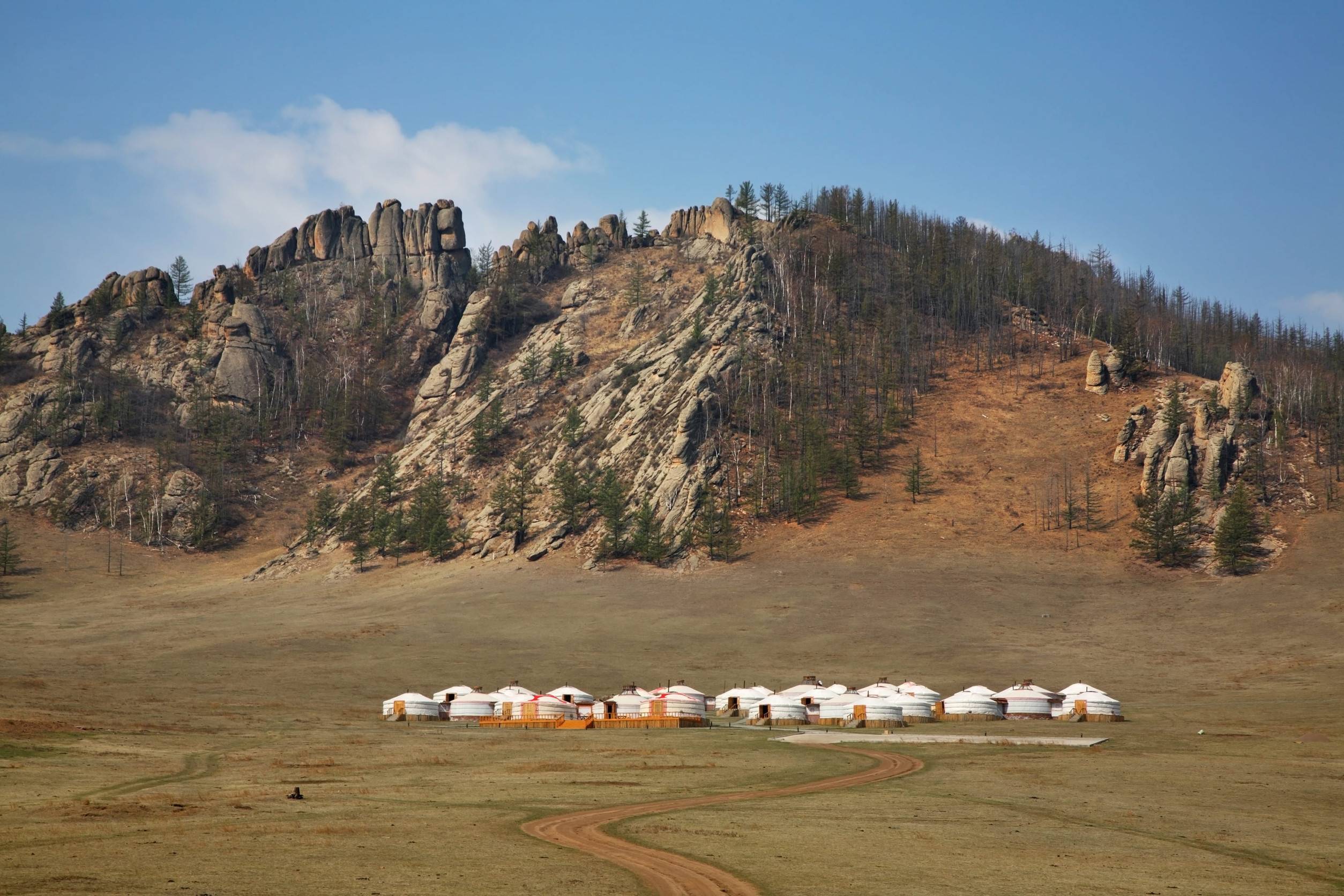 Gorkhi Terelj National Park Mongolia