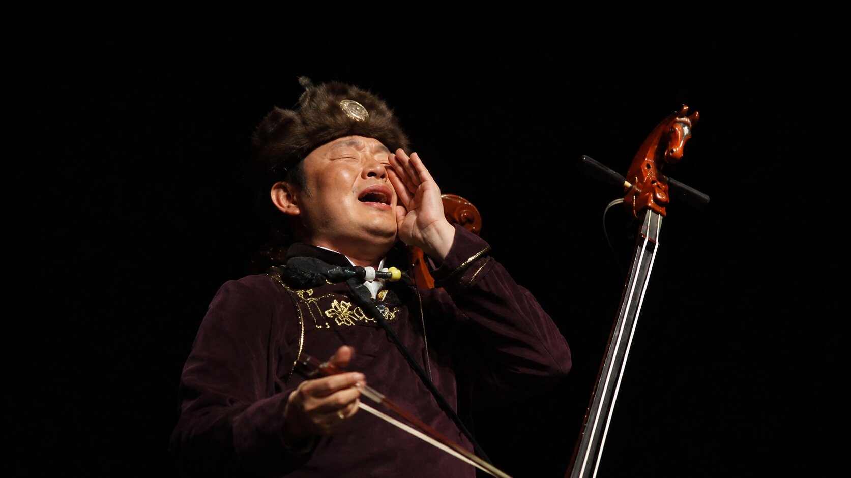 Indigenous throat singing