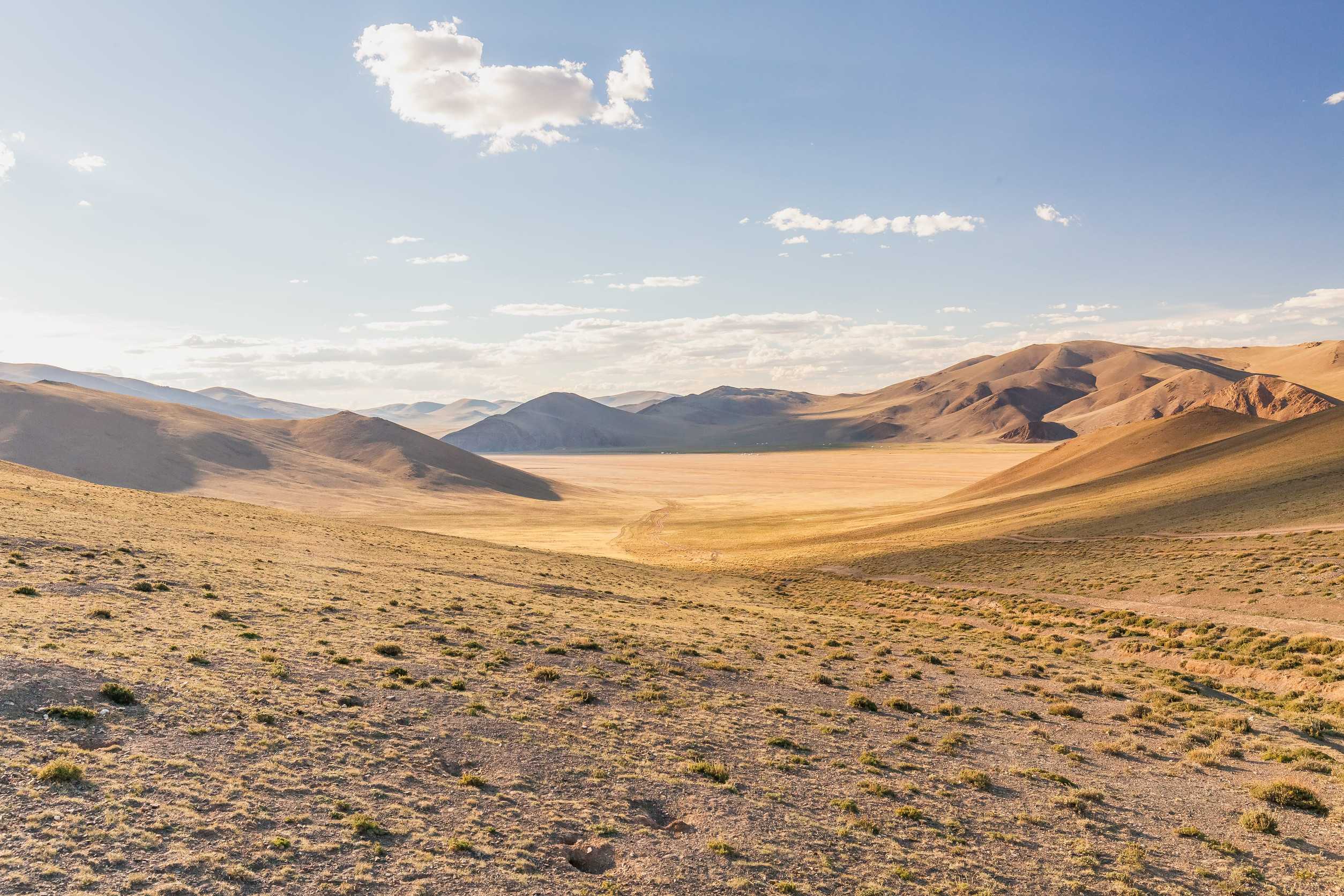 Mongolia landscape for photography travel