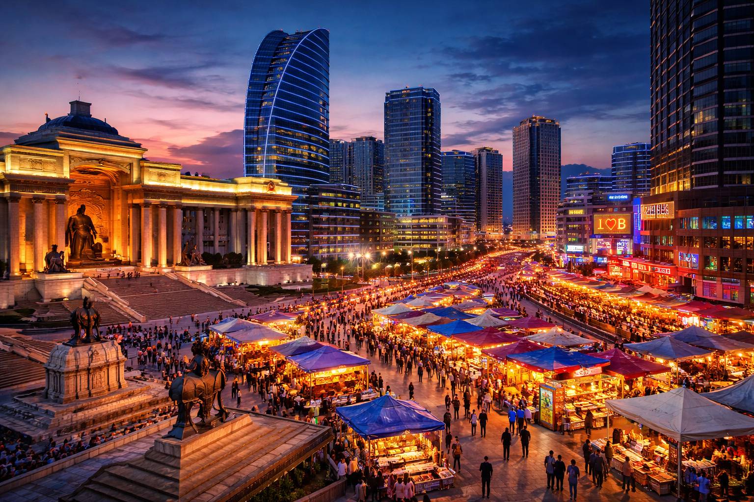 Museums Markets And Nightlife In Ulaanbaatar