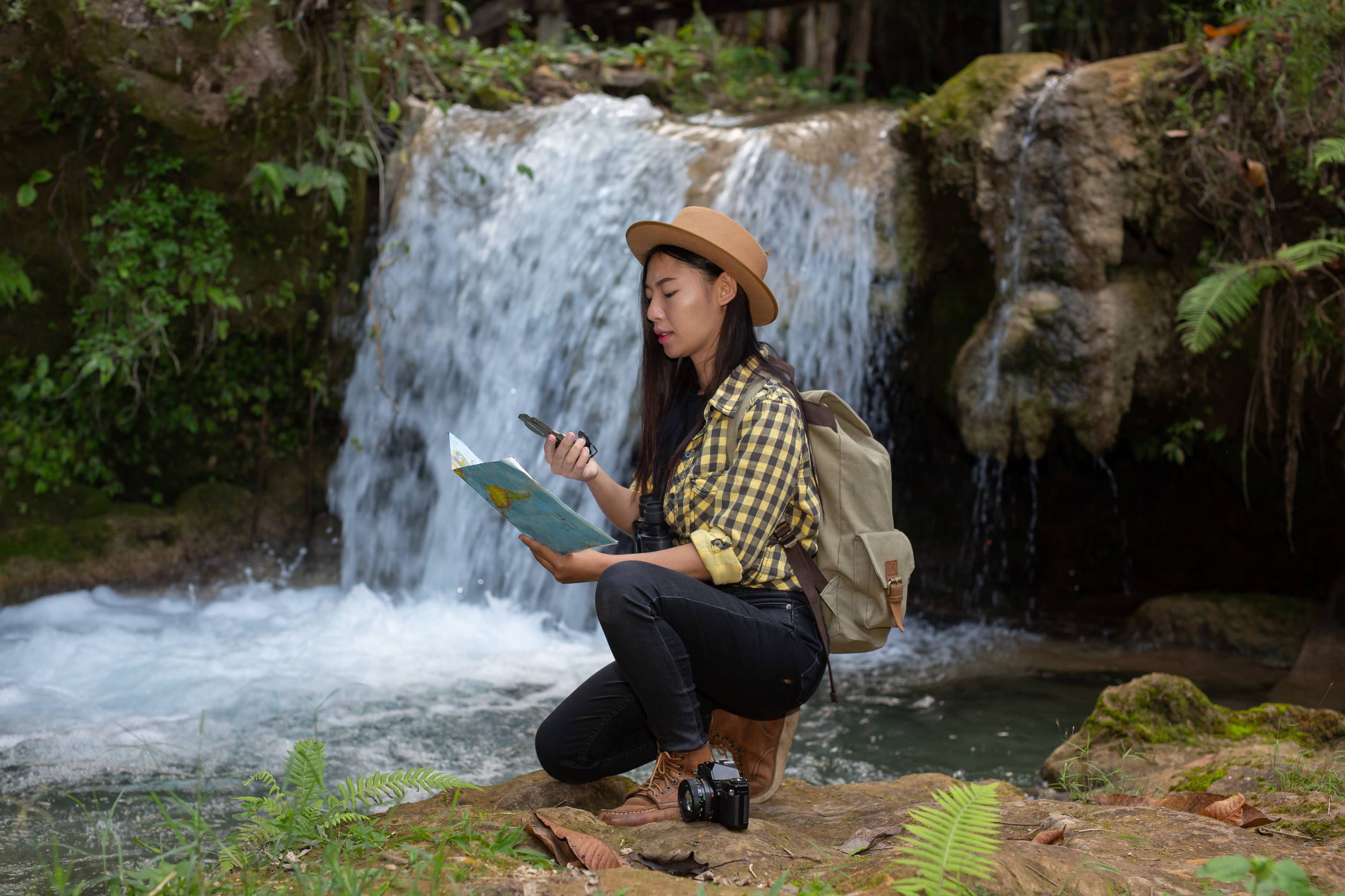 Solo Female Traveller Enjoying Mongolia