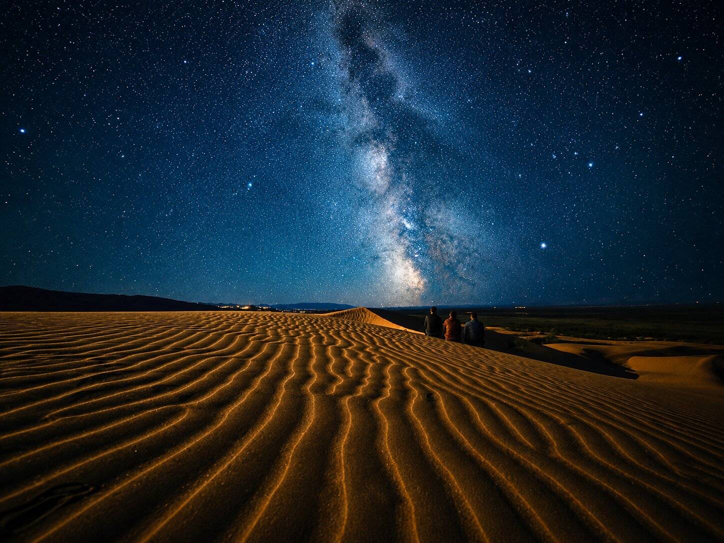 Starry Night In Mongolias Gobi Desert