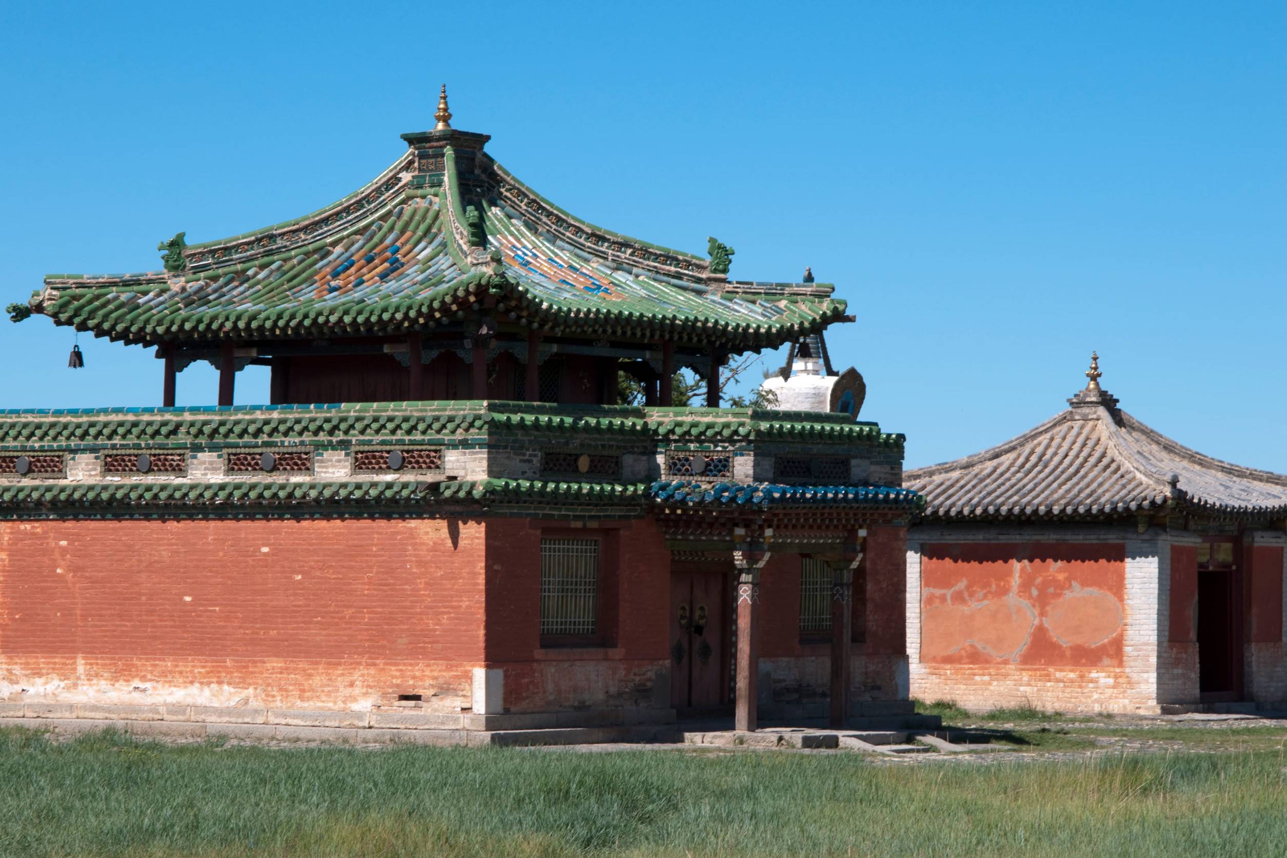Temple At Kharakhorum Mongolia